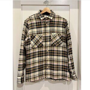 Wax London Whiting Jazz Weave Overshirt – Size M